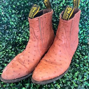 Ostrich Boots - Mens - Potro Salvaje - Size 7.5